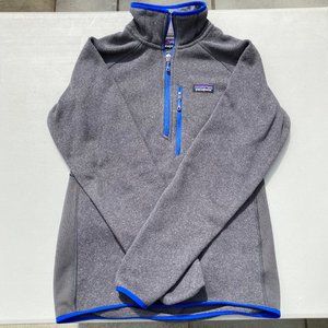 Patagonia Performance Better Sweater in Grey/Blue